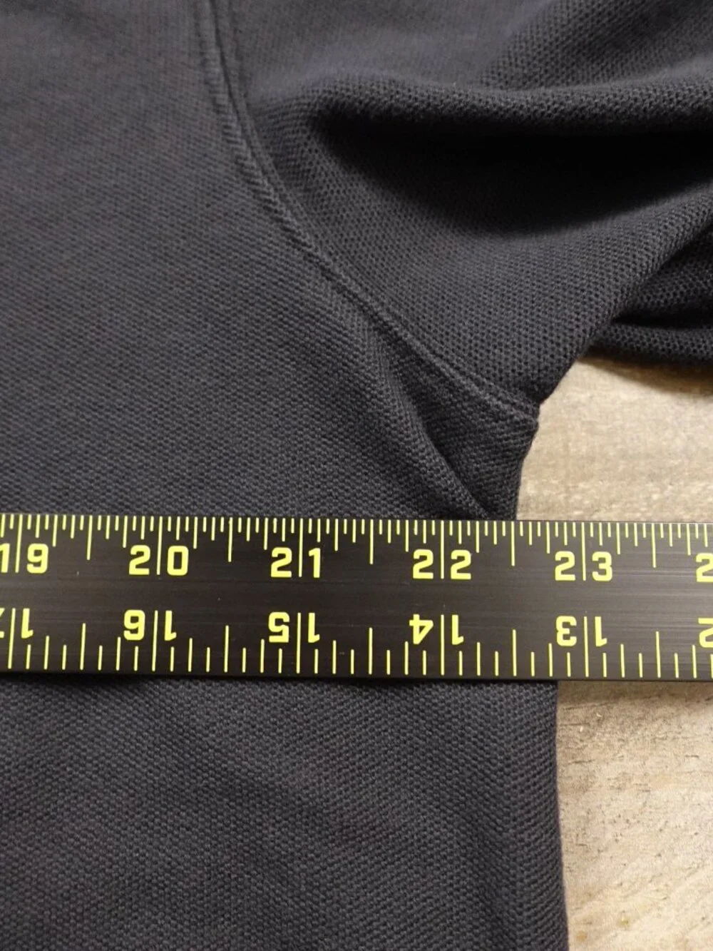 L.L. Bean Double L Polo Shirt Men’s Large Tall Black Short Sleeve Classic Cotton